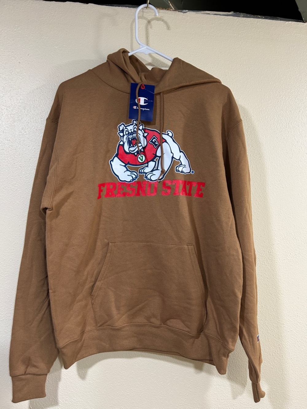 CUTE Fresno State Bulldog Hoodie, Men’s Medium, NWT Retail $58